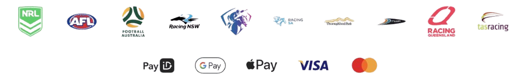 Sports logos and payment methods